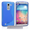 Caseflex LG G Pro 2 Silicone Gel S-Line Case - Blue