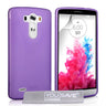 Yousave Accessories LG G3 Silicone Gel X-Line Case - Purple