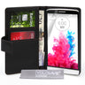 Yousave Accessories LG G3 Leather-Effect Wallet Case - Black