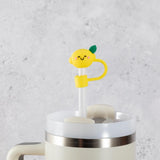 Lemon Straw Cover Topper