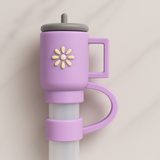 Tiny Tumbler Straw Cover Topper - Lilac