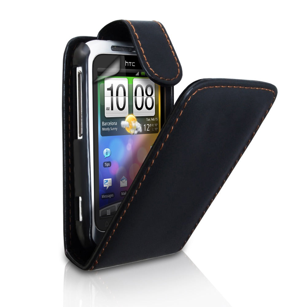 YouSave Accessories HTC Desire S PU Leather Flip Case