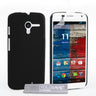 Yousave Accessories Motorola Moto X Hard Hybrid Case - Black