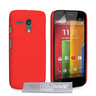 Yousave Accessories Motorola Moto G Hard Hybrid Case - Red