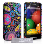 YouSave Accessories Motorola Moto E Jellyfish Silicone Gel Case