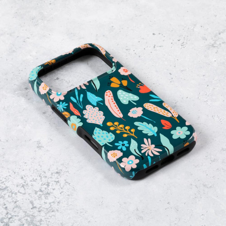 Midnight Meadow Tough Phone Case  iPhone 17 Pro Max