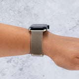 Milanese Loop Stainless Steel Adjustable Metal Strap for Apple Watch