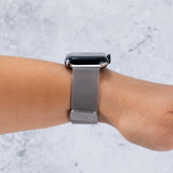 Milanese Loop Stainless Steel Adjustable Metal Strap for Apple Watch