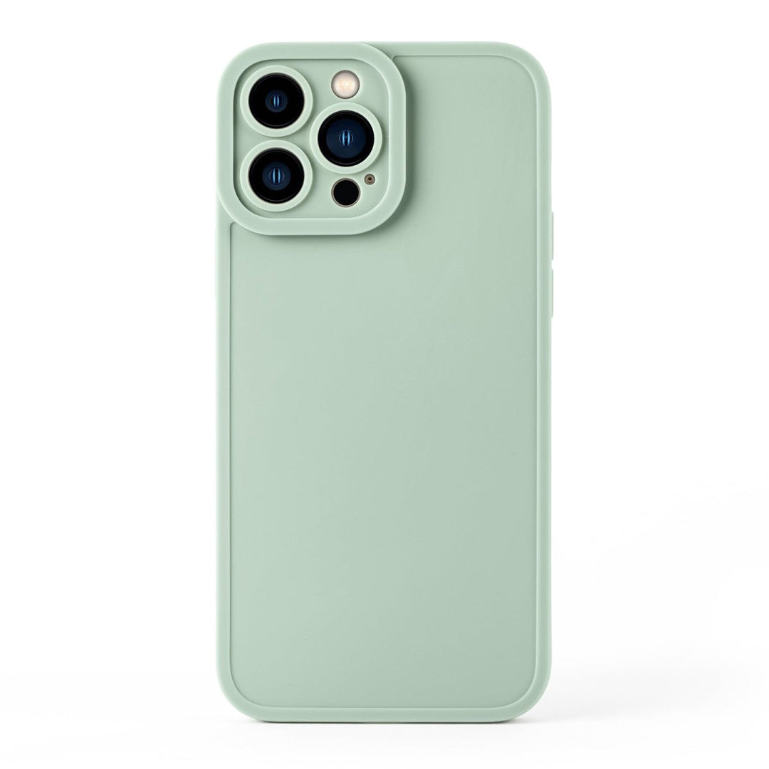 Silicone iPhone 14 Case - Mint Green - Mobile Madhouse