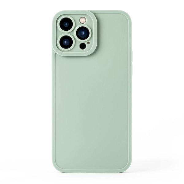 Silicone iPhone 13 Pro Case - Mint Green - Mobile Madhouse