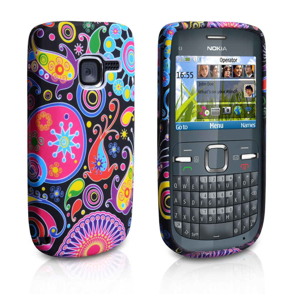 YouSave Accessories Nokia C3 Jellyfish Silicone Gel Case