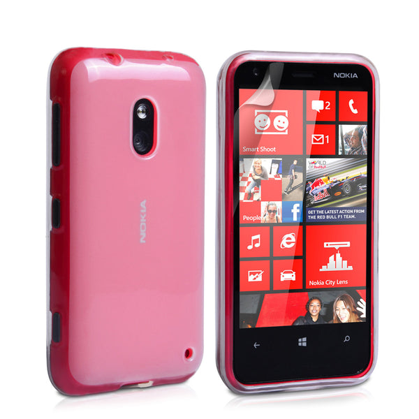 YouSave Accessories Nokia Lumia 620 Gel Case - Clear