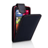 Yousave Accessories Nokia Lumia 620 Leather-Effect Flip Case - Black