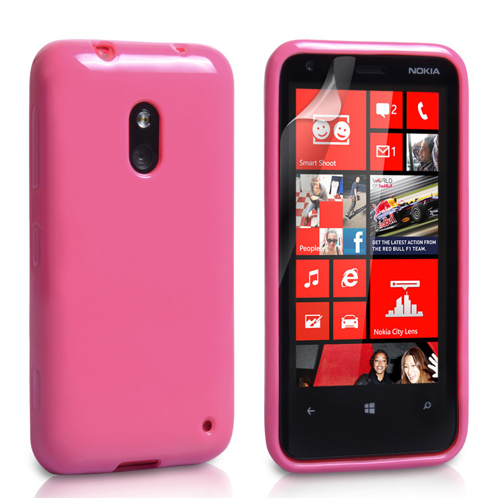 YouSave Accessories Nokia Lumia 620 Gel Case - Pink