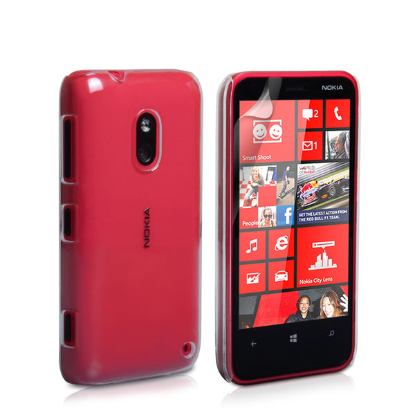YouSave Accessories Nokia Lumia 620 Hard Case - Clear