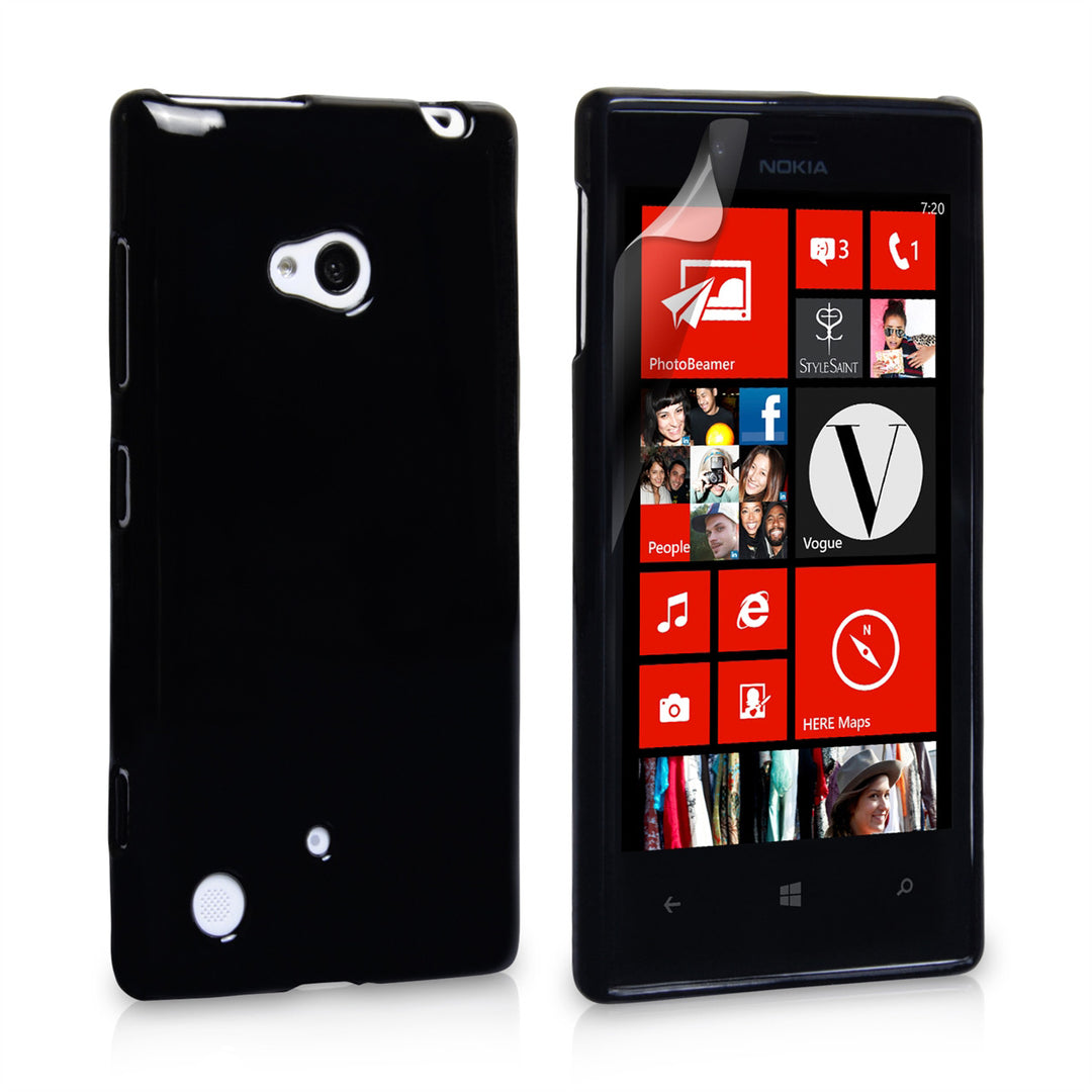 YouSave Accessories Nokia Lumia 720 Gel Case - Black