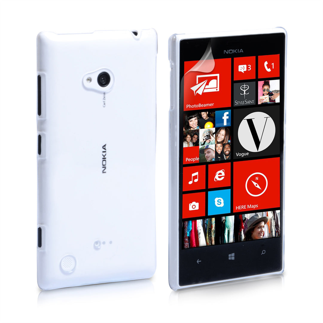 YouSave Accessories Nokia Lumia 720 Hard Case - Clear