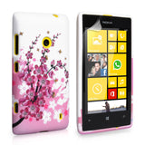 YouSave Accessories Nokia Lumia 520 Floral Bee Silicone Gel Case