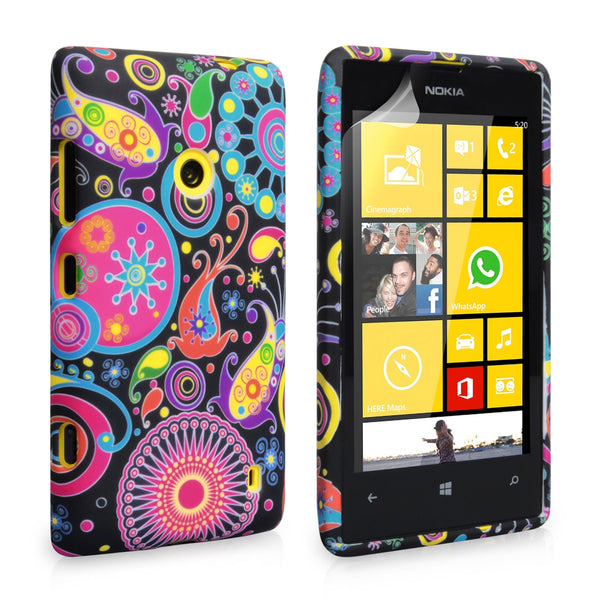 YouSave Accessories Nokia Lumia 520 Jellyfish Silicone Gel Case
