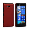 Yousave Accessories Nokia Lumia 820 Hybrid Hard Case - Red