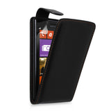 YouSave Accessories Nokia Lumia 925 Leather Effect Flip Case - Black 