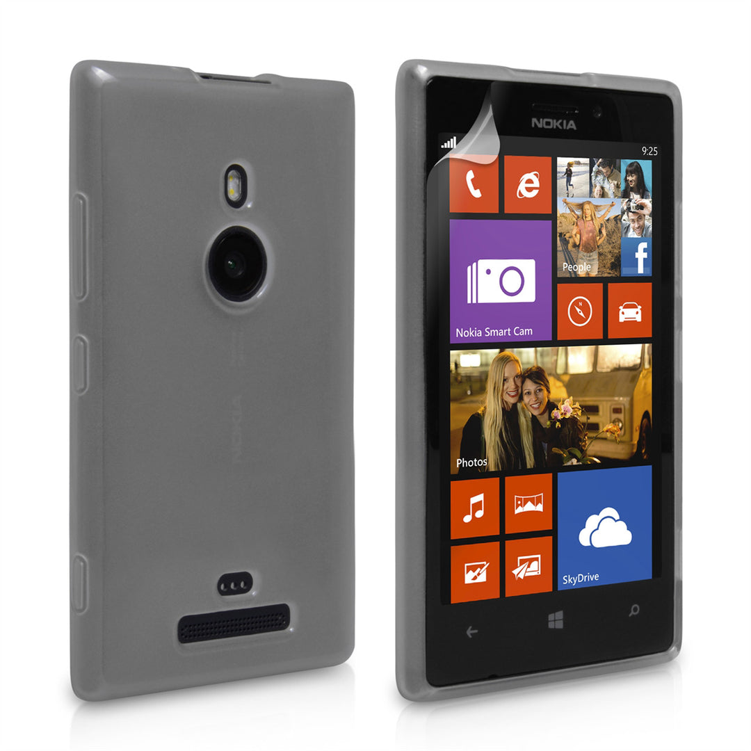 YouSave Accessories Nokia Lumia 925 Gel Case - Clear 