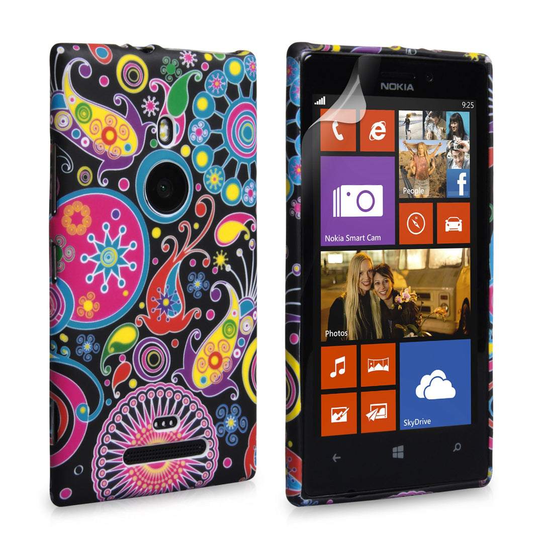 YouSave Accessories Nokia Lumia 925 Jellyfish Silicone Gel Case 