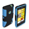 Yousave Accessories Nokia Lumia 520 Mesh Hard Case - Blue