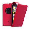 Yousave Accessories Nokia Lumia 1020 Leather-Effect Flip Case - Red