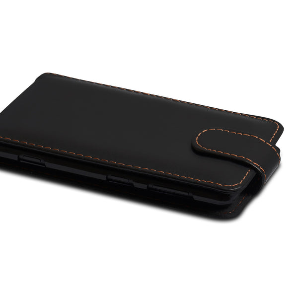 YouSave Accessories Nokia Lumia 625 Leather Effect Flip Case - Black