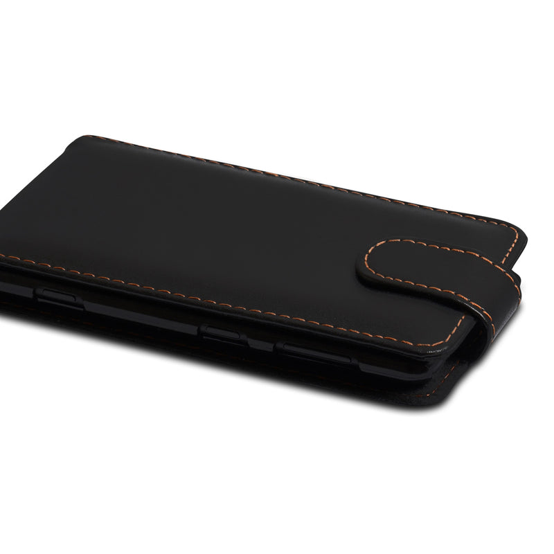 YouSave Accessories Nokia Lumia 625 Leather Effect Flip Case - Black