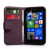 YouSave Nokia Lumia 625 Leather Effect Wallet Case  - Purple