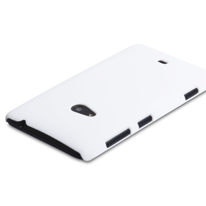 YouSave Accessories Nokia Lumia 625 Hybrid Hard Case - White