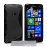 Yousave Accessories Nokia Lumia 625 S-Line Gel Case - Black