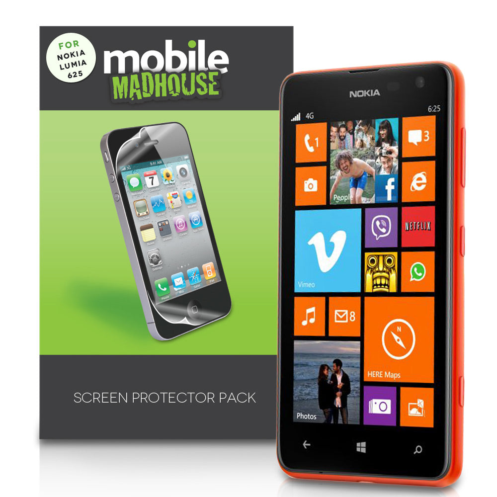 YouSave Accessories Nokia Lumia 625 Screen Protectors x5