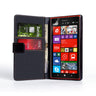 Yousave Accessories Nokia Lumia 1520 Leather-Effect Wallet Case - Black