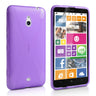 Yousave Accessories Nokia Lumia 1320 Silicone Gel X-Line Case - Purple