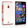 Yousave Accessories Nokia Lumia 1320 Hard Hybrid Case - White
