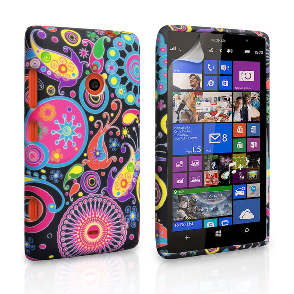 YouSave Accessories Nokia Lumia 1320 Jellyfish Silicone Gel Case