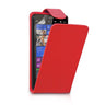 Yousave Accessories Nokia Lumia 1320 Leather-Effect Flip Case - Red