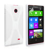Yousave Accessories Nokia X Silicone Gel X-Line Case - White