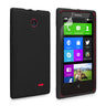 Caseflex Nokia X Silicone Gel S-Line Case - Black