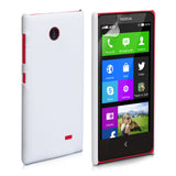 YouSave Accessories Nokia X Hard Hybrid Case - White
