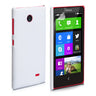 Yousave Accessories Nokia X Hard Hybrid Case - White