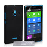 Yousave Accessories Nokia XL Hard Hybrid Case - Black