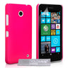 Yousave Accessories Nokia Lumia 630 Hard Hybrid Case - Hot Pink