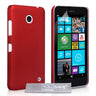 Yousave Accessories Nokia Lumia 630 Hard Hybrid Case - Red