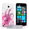 Yousave Accessories Nokia Lumia 630 Floral Bee Silicone Gel Case