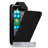 Yousave Accessories Nokia Lumia 630 Leather-Effect Flip Case - Black