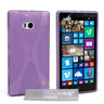 Yousave Accessories Nokia Lumia 930 Silicone Gel X-Line Case - Purple